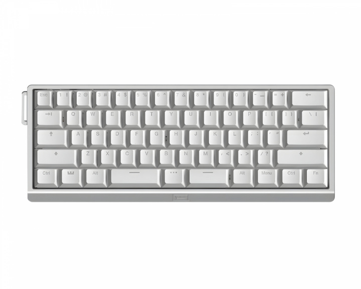 Wooting 60HE V2 Tastatur - ANSI Split Spacebar - Silver Aluminum (DEMO)