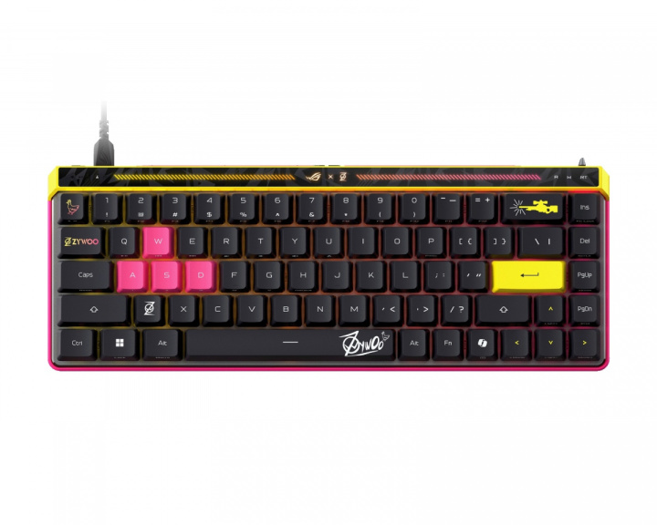 Asus ROG Falchion Ace HFX ZywOo Edition Gaming‑Tastatur [ROG HFX Magnetic] (DEMO)