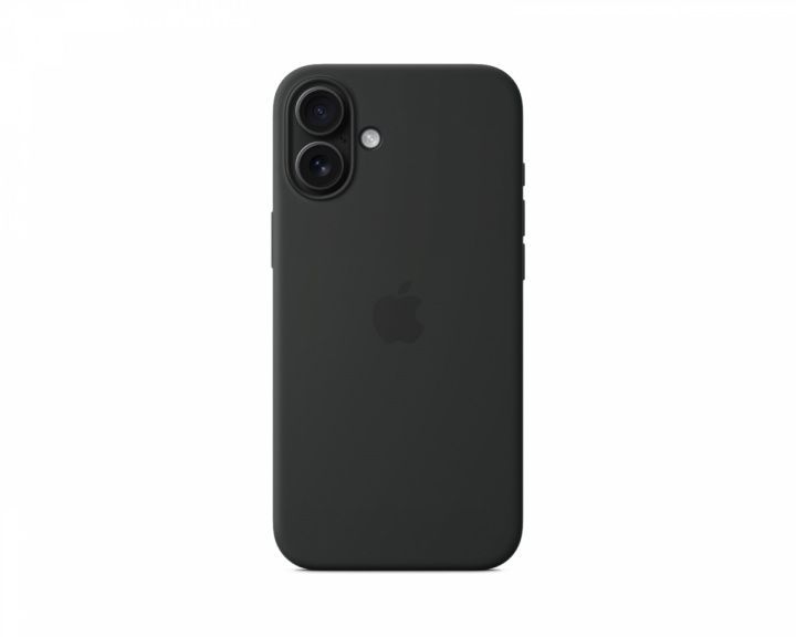 Apple iPhone 16 Plus Silikon Case mit MagSafe - Schwarz (DEMO)