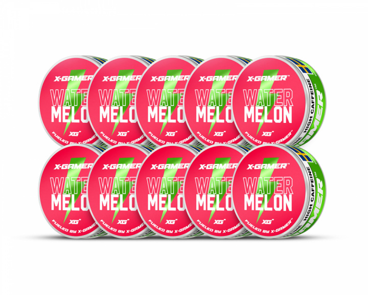 X-Gamer Pouch Energy - Watermelon (10-Stück)