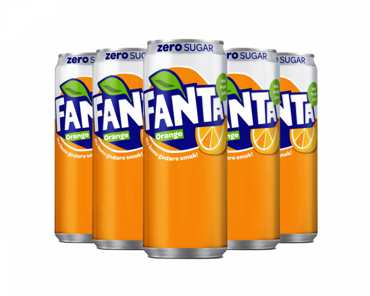 Fanta Zero Orange 20-stück 33cl