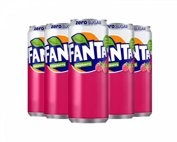 Fanta Zero Raspberry 20-stück 33cl