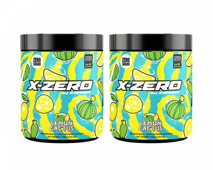 X-Gamer X-Zero Lemon Cactus - 2 x 100 Portionen