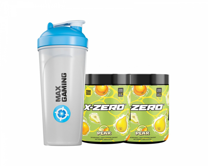 X-Gamer X-Zero Pear - 2 x 100 Portionen + Shaker