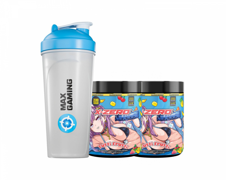 X-Gamer X-Zero Waifu Tutti Frutti Limited Edition - 2 x 100 Portionen + Shaker