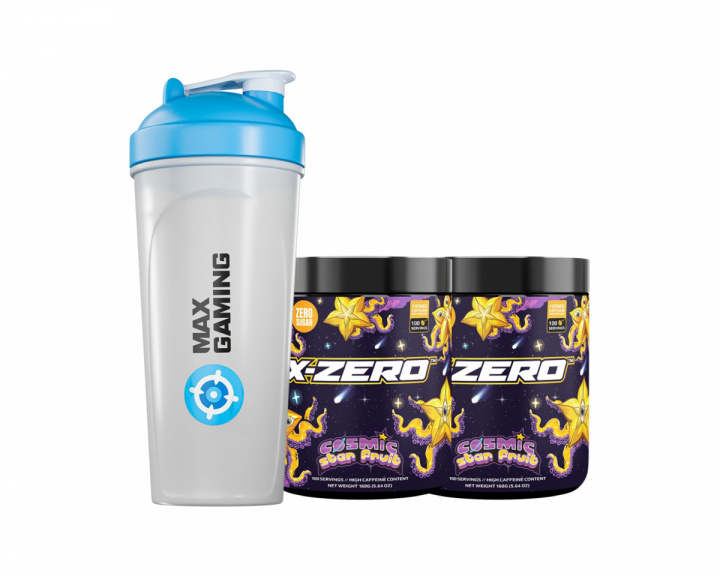 X-Gamer X-Zero Cosmic Star Fruit - 2 x 100 Portionen + Shaker