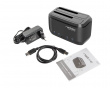 Dockingstation Kangaroo DUAL Sata USB 3.0 HDD