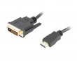 HDMI > DVI-D Dual Link Kabel (1.8 Meter)