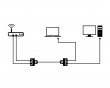 T-Adapter Für Netzwerkkabel RJ45 Geschirmt