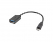 Micro USB (Stecker) > USB-A (Buchse) 2.0 15cm Adapter OTG