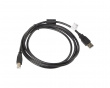 USB-A > USB-B 2.0 Kabel Schwarz (1.8 Meter)