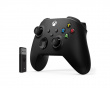Xbox Series Wireless Controller Carbon Black + Adapter Für Windows