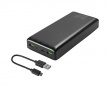 30000 mAh Powerbank mit Schnelles Laden - Schwarz