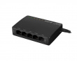 Netzwerkswitch 5-port 1000 Mbps (POE Extender, 30W/Port, Max 60W)