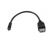 Micro-USB Stekcher > USB-A Busche Adapter 0.15M