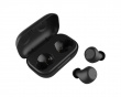 Kabellose In-Ear Kopfhörer mit Ladekoffer, TWS - Schwarz