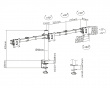 LCD-Monitor-Tischhalterung - 3 Bildschirme LCD-Monitor-Tischhalterung - 3 Bildschirme