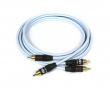 Dual 2RCA-2RCA Audio Kabel - 0.5 meter