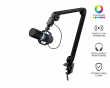 GXT 255+ Onyx Professionelles Mikrofon mit Arm