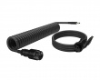 Aviator Coiled Cable USB-C - Schwarz