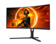 CU34G3S 34” LED 165Hz 1ms AMD FreeSync Premium Curved Gaming-Monitor