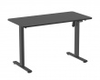 Höhenverstellbarer Schreibtisch (1200X700) - Schwarz