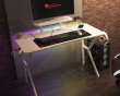 Gaming Tisch Holm 320 RGB White Edition