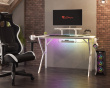 Gaming Tisch Holm 320 RGB White Edition