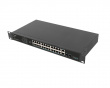 Netzwerkswitches 24-ports 100MB POE+/2X COMBO RACK 19” (1000 Mbps, Max 360W)