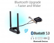 PCE-AX58BT Wi-Fi 6 AX3000 Dual-Band PCIe Wi-Fi Adapter - Netzwerkkarte