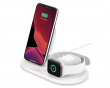 Boost Charge 3in1 Wireless Charger for Apple Devices - Weiß