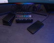 HUB CTRL 7, RGB 7-Port USB Hub, 12V - Schwarz