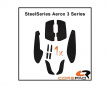 Soft Grips für SteelSeries Aerox 3 Series - Schwarz