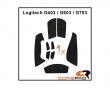 Soft Grips für Logitech G403/G603/G703 Series - Schwarz