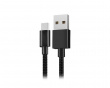 Mi Type-C Braided Cable - 1m - Schwarz USB-A > USB-C Kabel