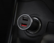 Mi 37W Dual-Port Car Charger - Schwarz Autoladegerät 