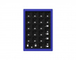 Q0 Number Pad 21 Key Barebone RGB Hot-Swap - Blau Ziffernblock