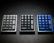 Q0 Number Pad 21 Key Barebone RGB Hot-Swap - Blau Ziffernblock