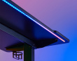 Heavy Duty RGB Gaming Schreibtisch (1120X600) - Schwarz