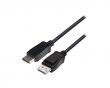 LSZH DisplayPort Kabel 8K Schwarz (3 meter)