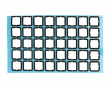PCB-EVA-Pads – 120 Stück – Schwarz