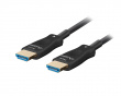 HDMI 2.1 Kabel Optical Schwarz 8k - 48Gbps - 50m