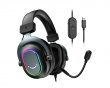 H6 USB 7.1 Gaming-Headset RGB - Schwarz