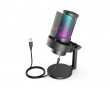 AMPLIGAME A8 USB Gaming Mikrofon RGB (PC/PS4/PS5) - Schwarz