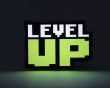 Pixel Level Up Light with Sound - Leuchte