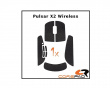 Soft Grips für Pulsar X2 / X2V2 Wireless - Schwarz