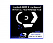 Skatez AIR Für Logitech G502 X Lightspeed / Logitech G502 X PLUS Wireless