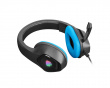 Phantom Stereo Gaming-Headset RGB (PC/PS4/Xbox One/Switch) - Schwarz/Blau