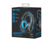 Phantom Stereo Gaming-Headset RGB (PC/PS4/Xbox One/Switch) - Schwarz/Blau