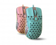 M1 Wired Gaming-Maus - Rosa